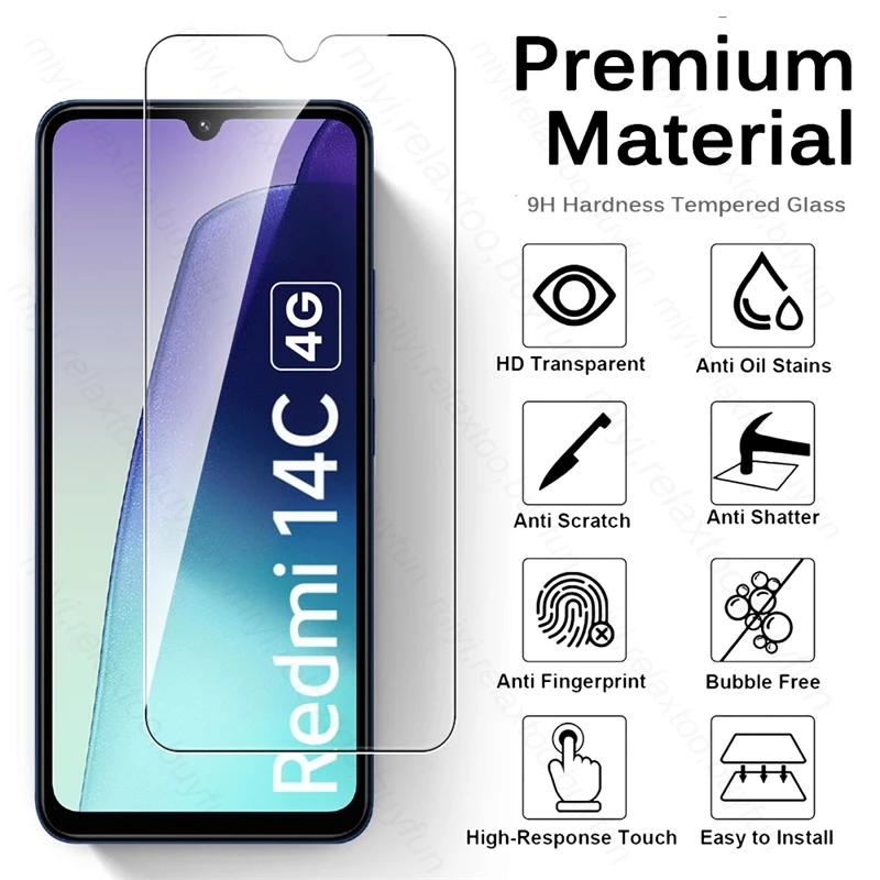 Premium Tempered Glass Screen Protector Set - Shatterproof & High Clarity