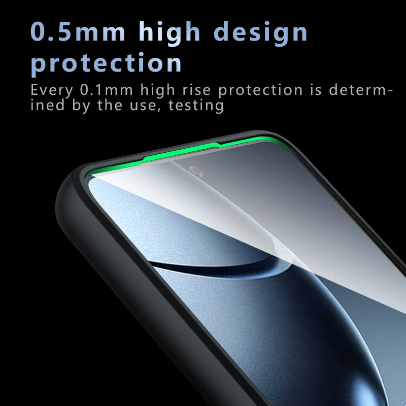 Magnetic Frosted Matte Shockproof Phone Case with Wireless Charging and Camera Protector