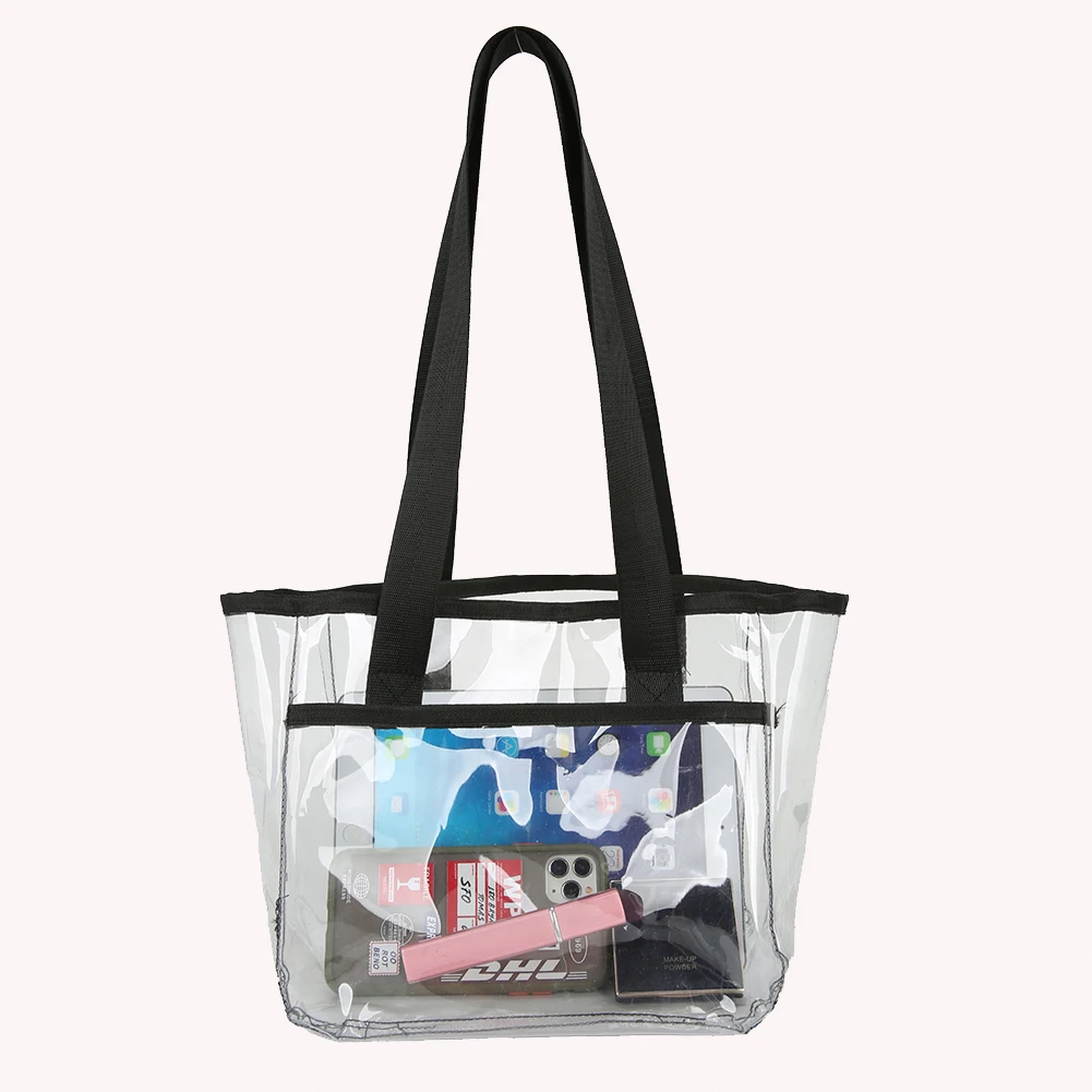 wristlet clutch Summer PVC Transparent Handbags Fashion Large Capacity Female Shopping Bags Tote Casual Beach Travel Women Shoulder Bags shoulder bag