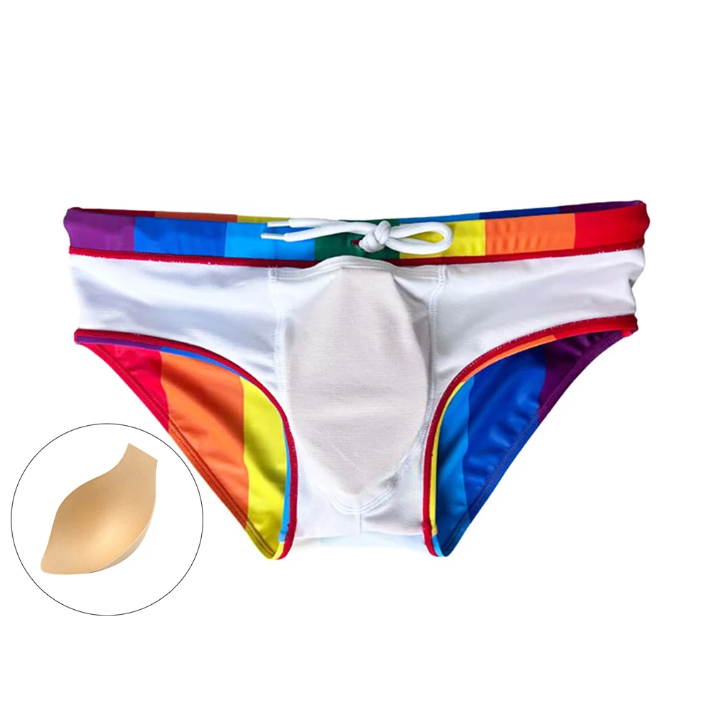 

Comfy Fashion Men Swimwear Thong Male Nylon Pants Quick Drying Shorts Swimming Trunks Underwear Beach Vacation