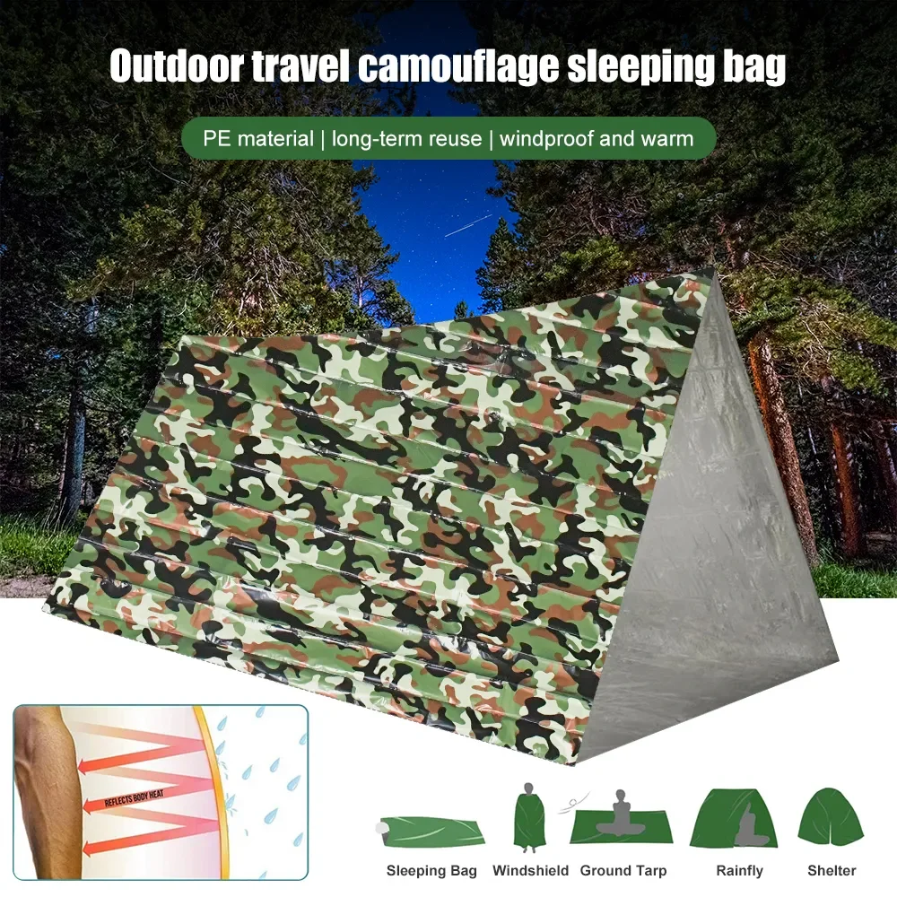 Portable Waterproof Emergency Sleeping Bag 5