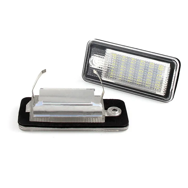 2PC Canbus Led Lizenz Nummer Platte Lichter Birne Weiß Für Audi A4/S4 (B6 & B7) 2001-2008,A6/S6 C6 (4F) 2005-2009,A8/S8 2003-2007 – Detail 6