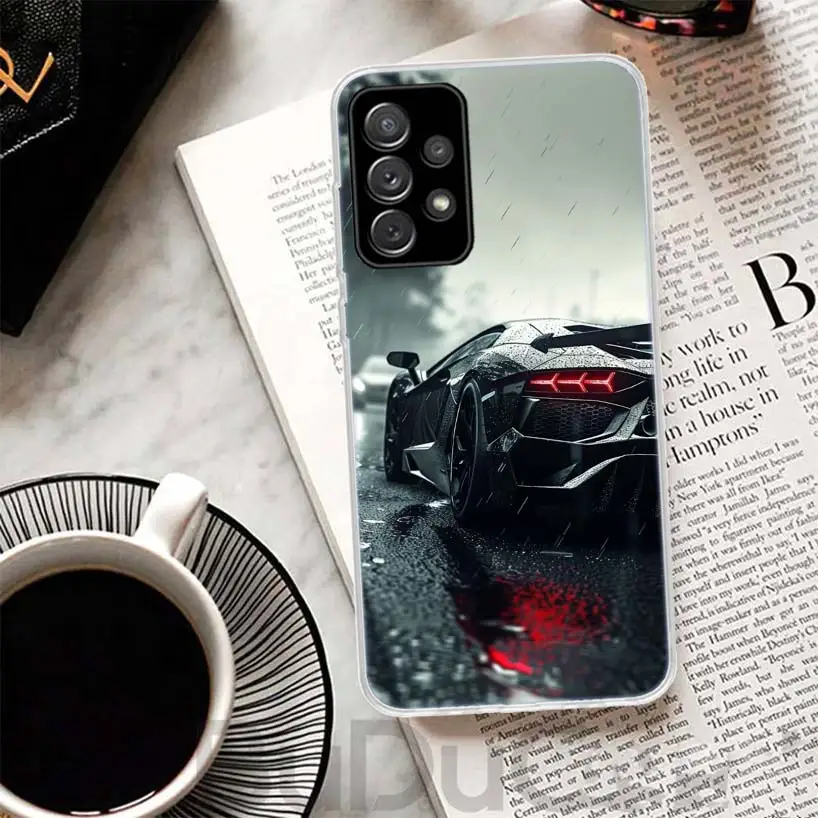 Sleek Sports Car Design Phone Case