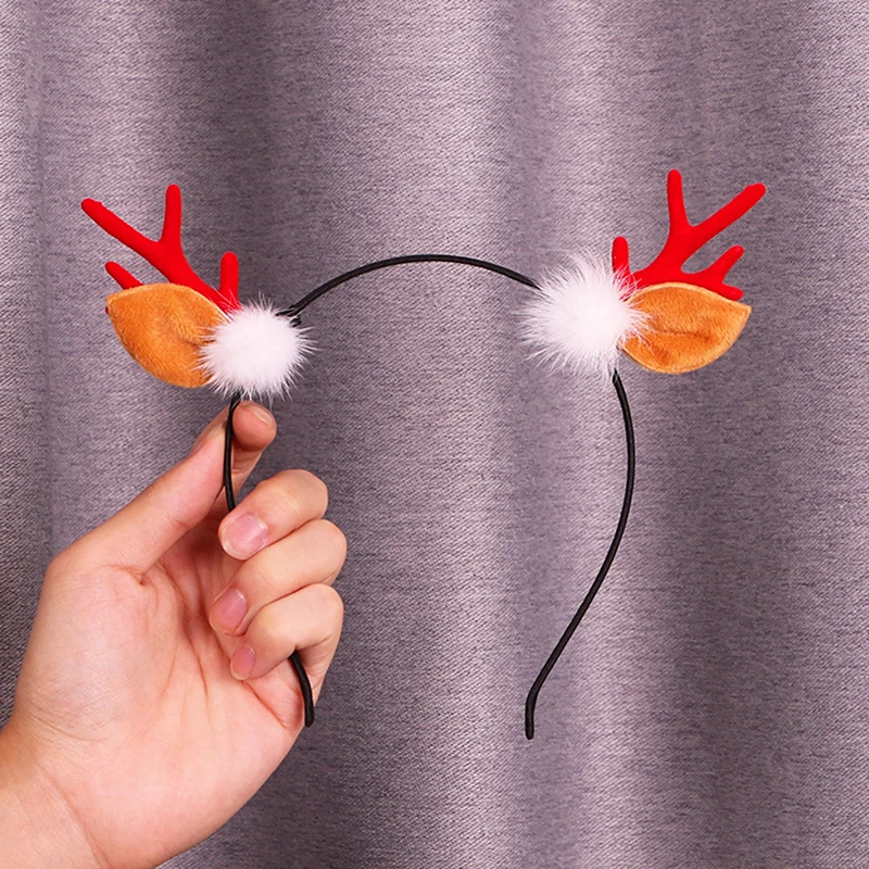 

Christmas Headband Antler Head Buckle Snowman Headwear Autumn/Winter Cute Bow Tree Fun Holiday Christmas Decorations