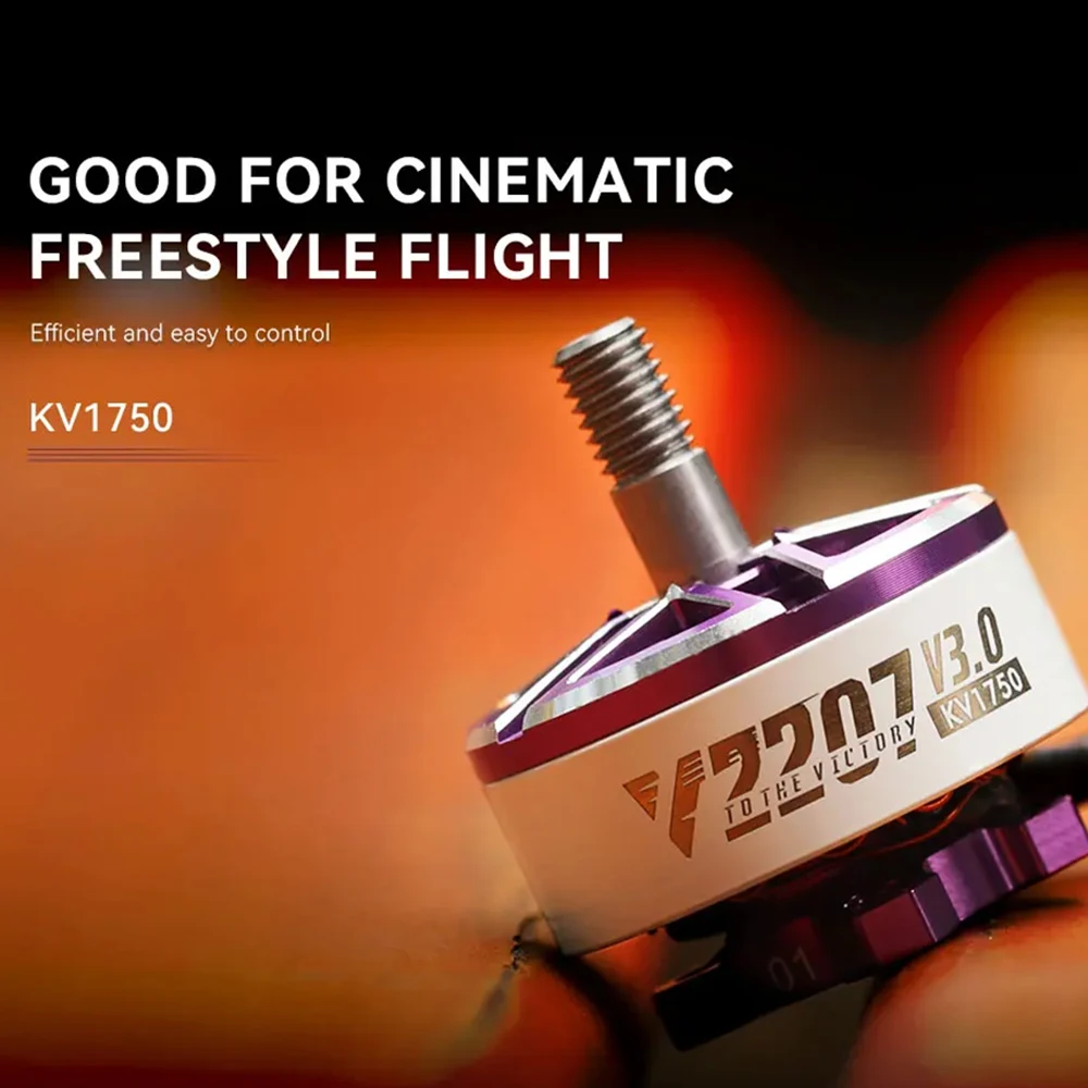Moteurs Drone Course 2306/2207 1750-2550KV - Lot 1 ou 4 Pièces