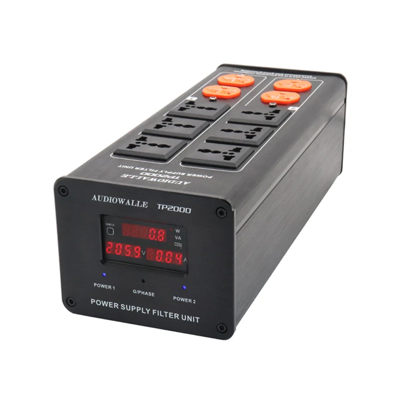 

TP2000 новый высококачественный аудио шумоподавляющий фильтр 3000 Вт AC фильтр питания кондиционера
