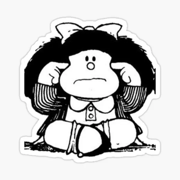 Рисунок 3 - Аниме креативные забавные наклейки Mafalda