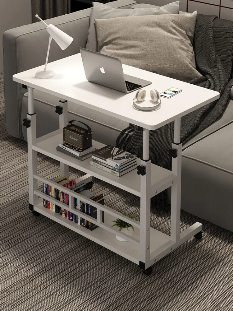 Description Picture 4 of itemSH AOLIVIYA Bedside Table Can Be Moved Simple Rental House Table Home Student Desk Simple Dormitory Lift Computer Desk