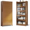 Coffee Shop Kitchen Cabinets Household Furniture Multi-layer Storage Cabinet Villa Floor-to-ceiling Locker with Door r 5