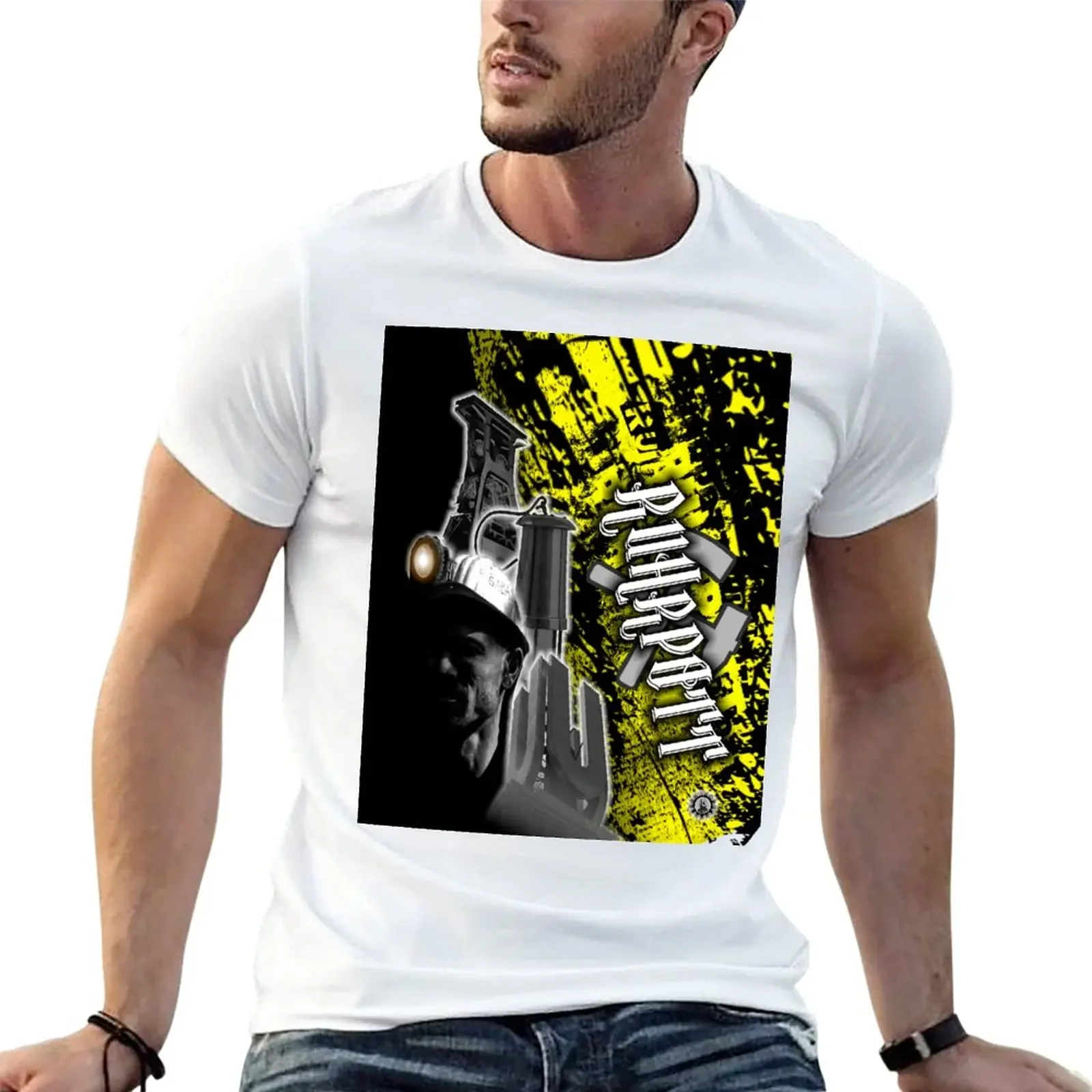 

Ruhrpott Goldcarbon (Tremonia design) T-Shirt blanks korean fashion big and tall t shirts for men