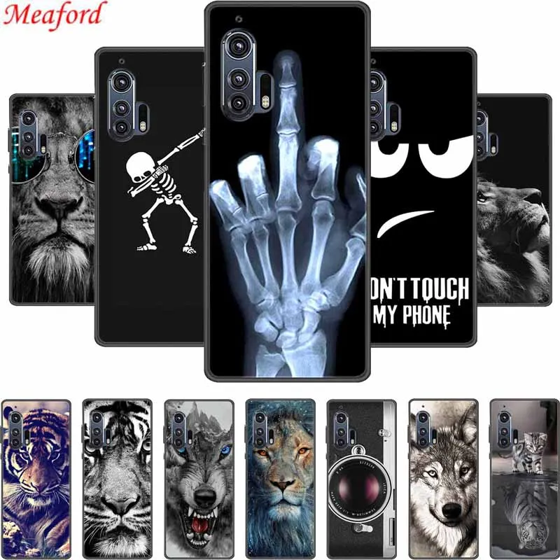 Per Motorola Edge Plus Custodia Custodia Morbida In Silicone Nero Per Motorola Moto Edge Plus 2020 Custodia Per Telefono 6.7 "Funda Coque Bag