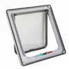 4 Way Lockable Dog & Cat Door,Pet Gate Allows Free Access in Both Directions,Flap Pet Gate Door,Cat door, Pet Safety Supplies 3