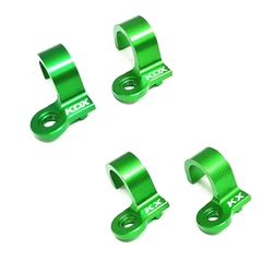 KX/KDX LOGO Rear Brake Hose Guide Clamp For KAWASAKI KX125 KX250 KDX200R KDX220R