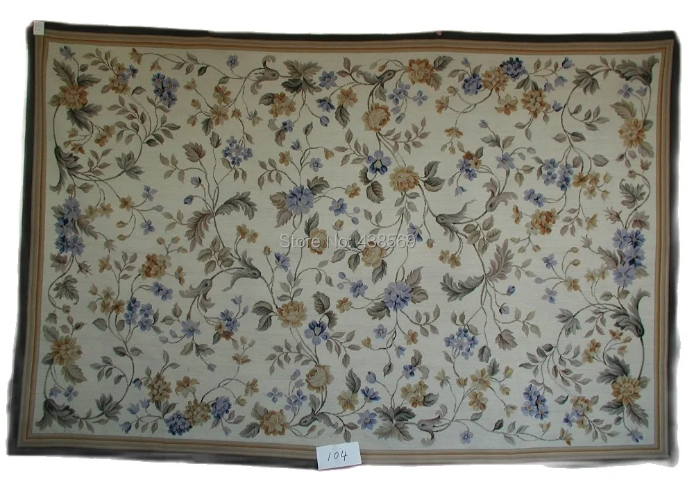 Free Shipping 8'x10'( 243x304cm) 10K Needlepoint Carpet Decorative Rugs 100% New Zealand Wool European Style wholesale price | Дом и