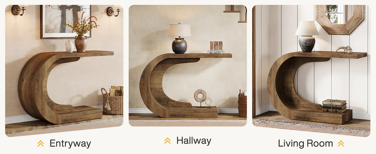 entryway console table