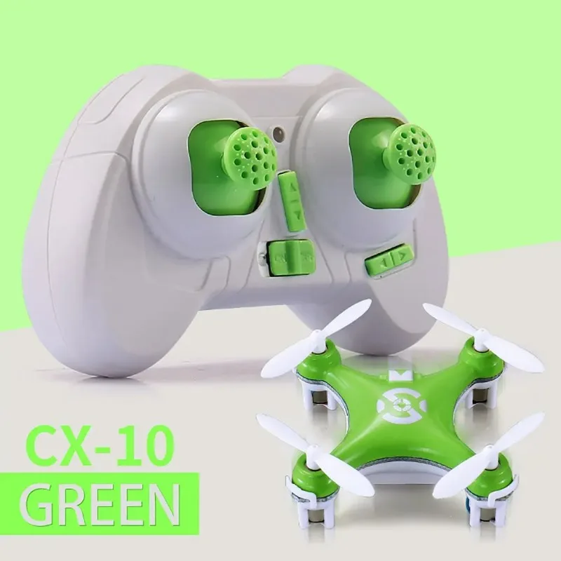 

CX-10 Mini Drone 2.4G 4CH 6 Axis LED RC Quadcopter Toy Helicopter Pocket Drone With LED Light Toys For Kids Children Toy Drone