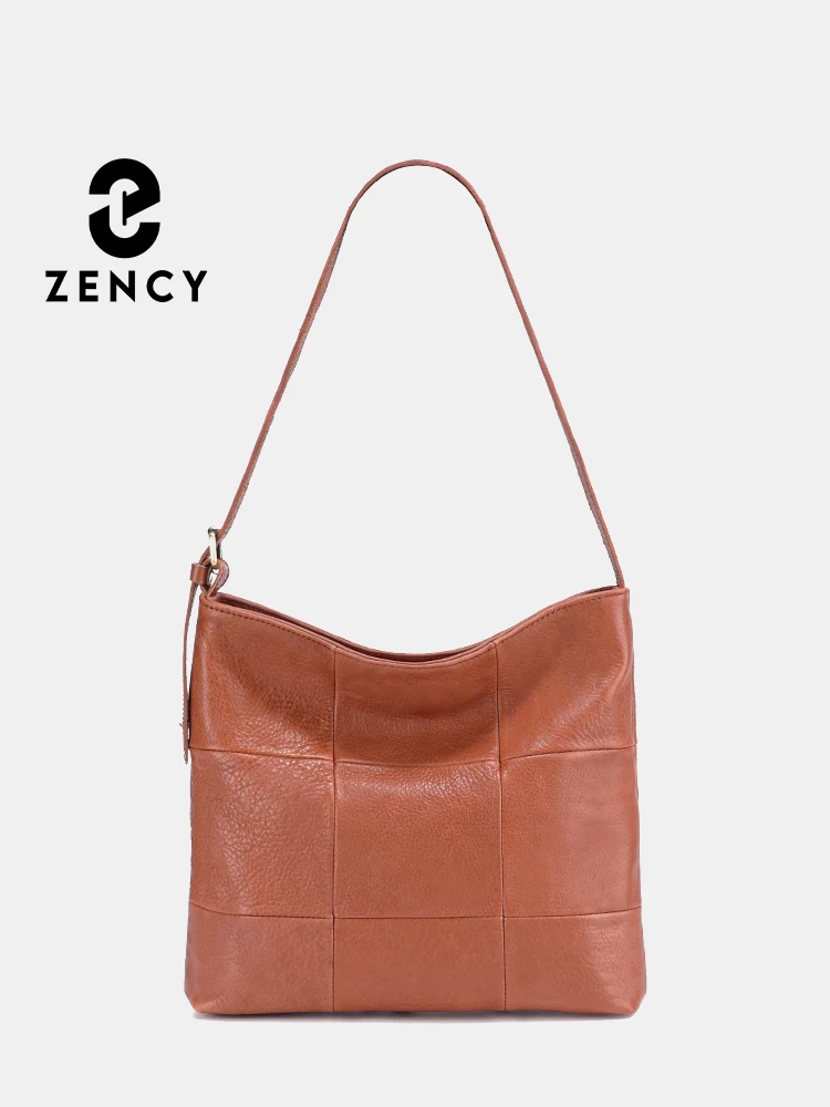 

Zency Two Layer Leather Women Crossbody Bag Tote Handbag Female Casual Messenger Bag