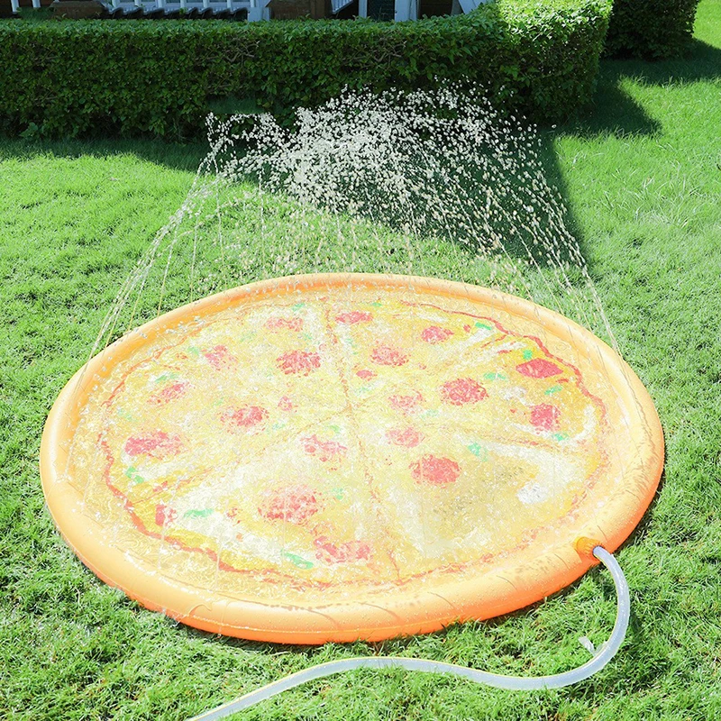 Children Play Spray Mat 170cm Beach Inflatable Water Sprinkler Pad Outdoor Game Toy Lawn Swimming Pool Mat Kids Toys 3