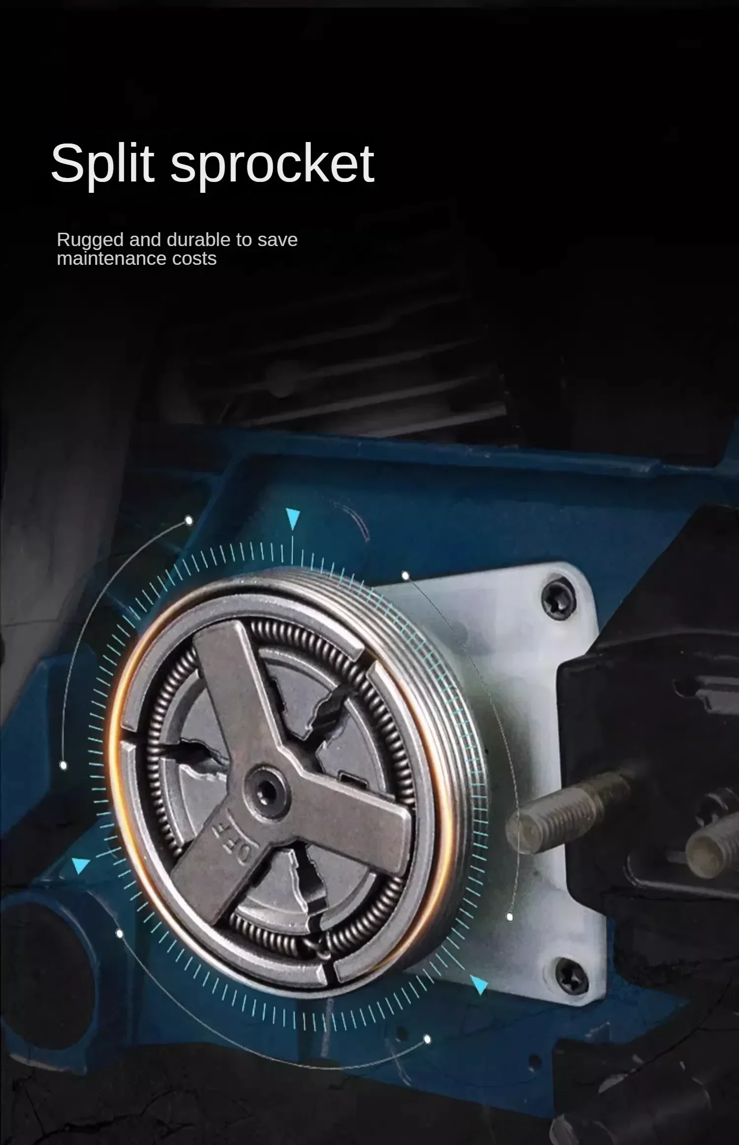 High-Performance Electric Chainsaw for Efficient and Clean Tree Cutting 5