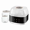 Six Function Yoghurt Fermenting Machine 2L Double Glasses Home Yogurt Maker Glass Cup Touch Panel Electric Qianshou Black 1