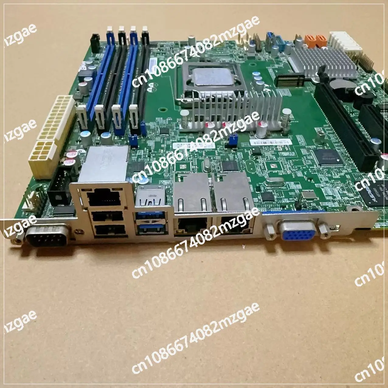 Ultramicro X11SSH-F LGA1151 서버 마더보드는 IPMI NAS 워크스테이션에 적합하며 Xeon E3 1200 V5 V6 CPU와 호환됩니다.