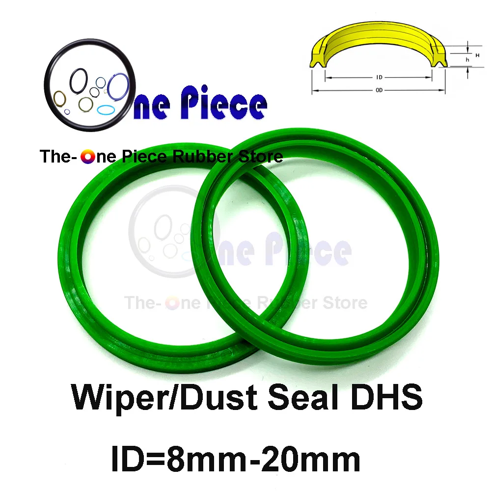 DHS-Wiper-Rubber-Scraper-Ring-Double-Lip-cilindro-hidr-ulico-ind-stria ...