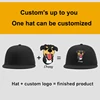 Custom Logo Snapback Cap Team Embroidery Monogram Baseball Hat Personalized Men Women Gorras Planas Hip Hop Bone Aba Reta 2