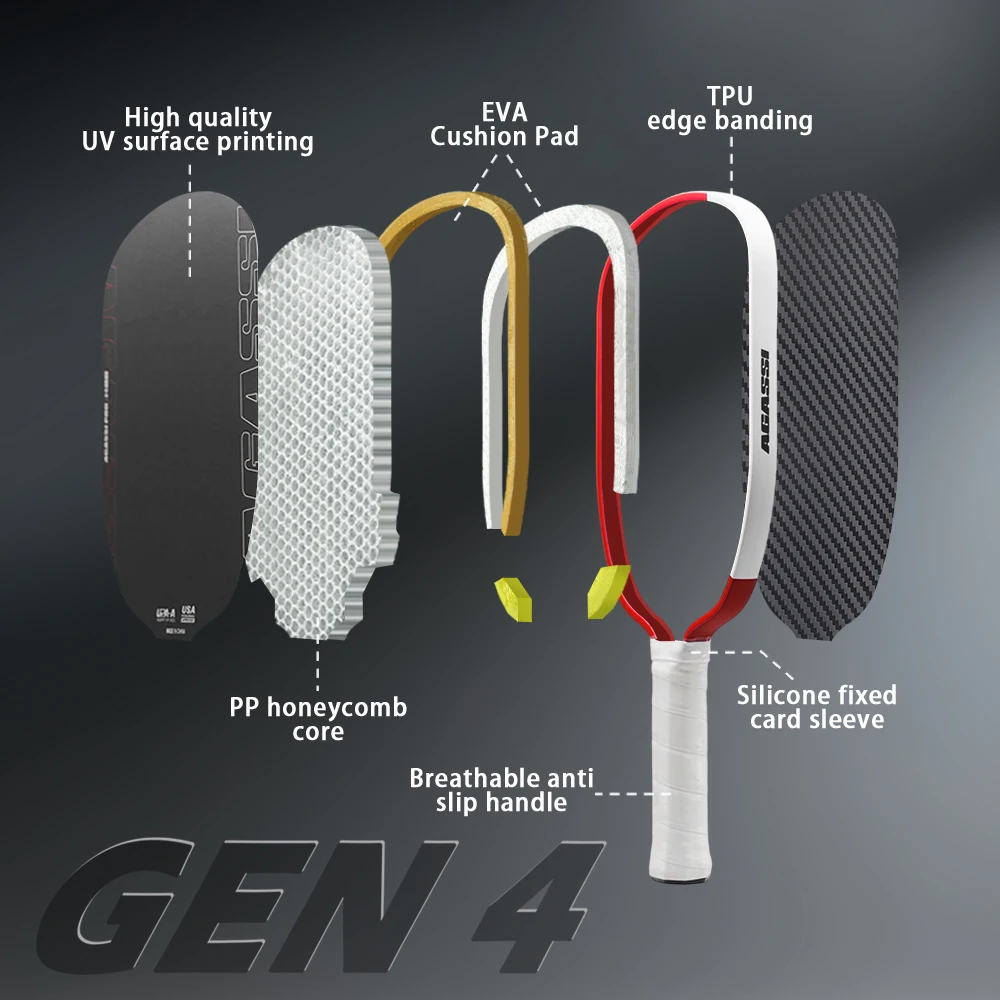Agassi Gen4 Paddle 3