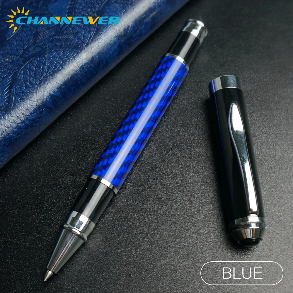 STONEGO Signature-Stift aus Kohlefaser, Premium-Gel-Tintenstifte aus Metall, Mikropunkt, 0,5 mm schwarze Tinte, glatt schreibender Kugelschreiber – Detail 9