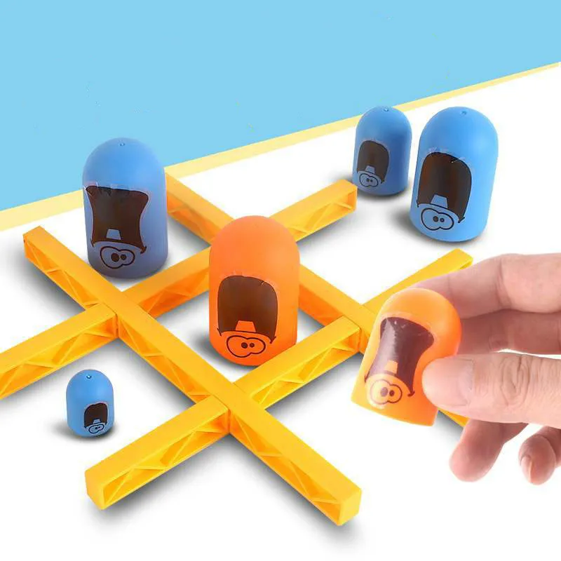 Em promoção! Mini Jogos De Viagem Tic-tac-toe Jogo Jogo De Puzzle De  Brinquedos Educativos Para Crianças