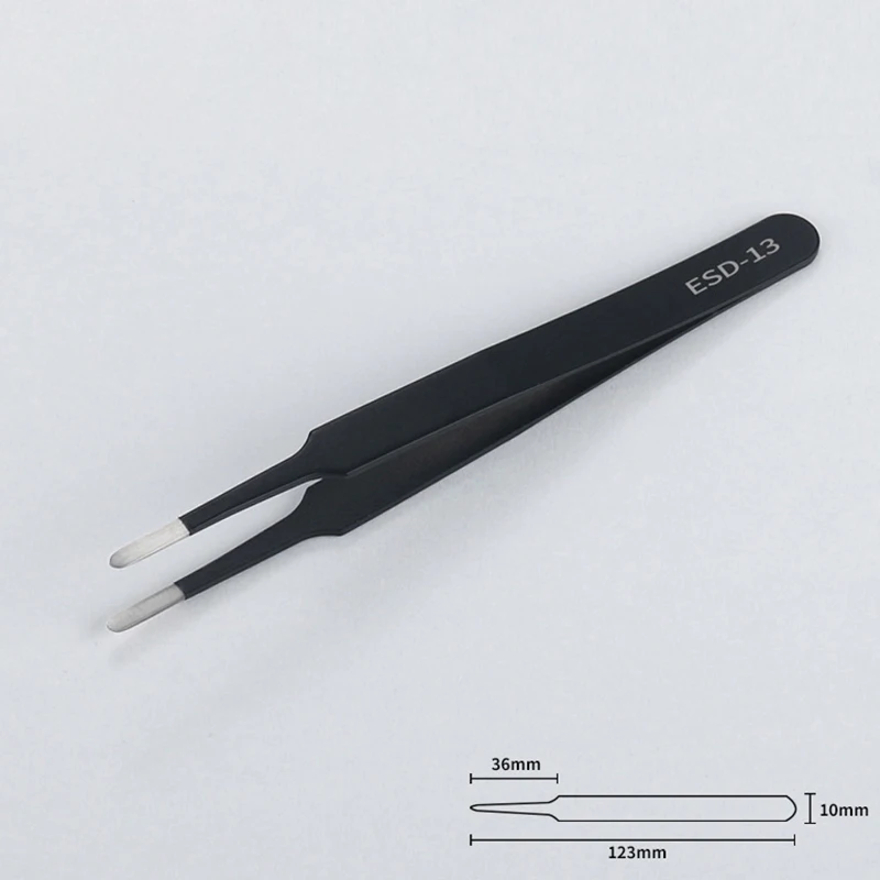 Eyelashes Tweezers Scrapbook Sticker Tape Picking DIY Journal Hand Account Tweezers Stainless Steel Mobile Phone Repair Tweezer 6