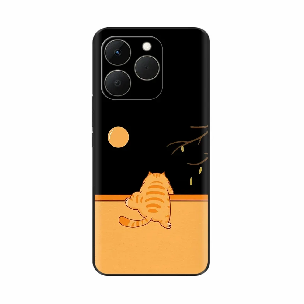 Fashionable Soft Silicone Protective Phone Case with Camera Protector