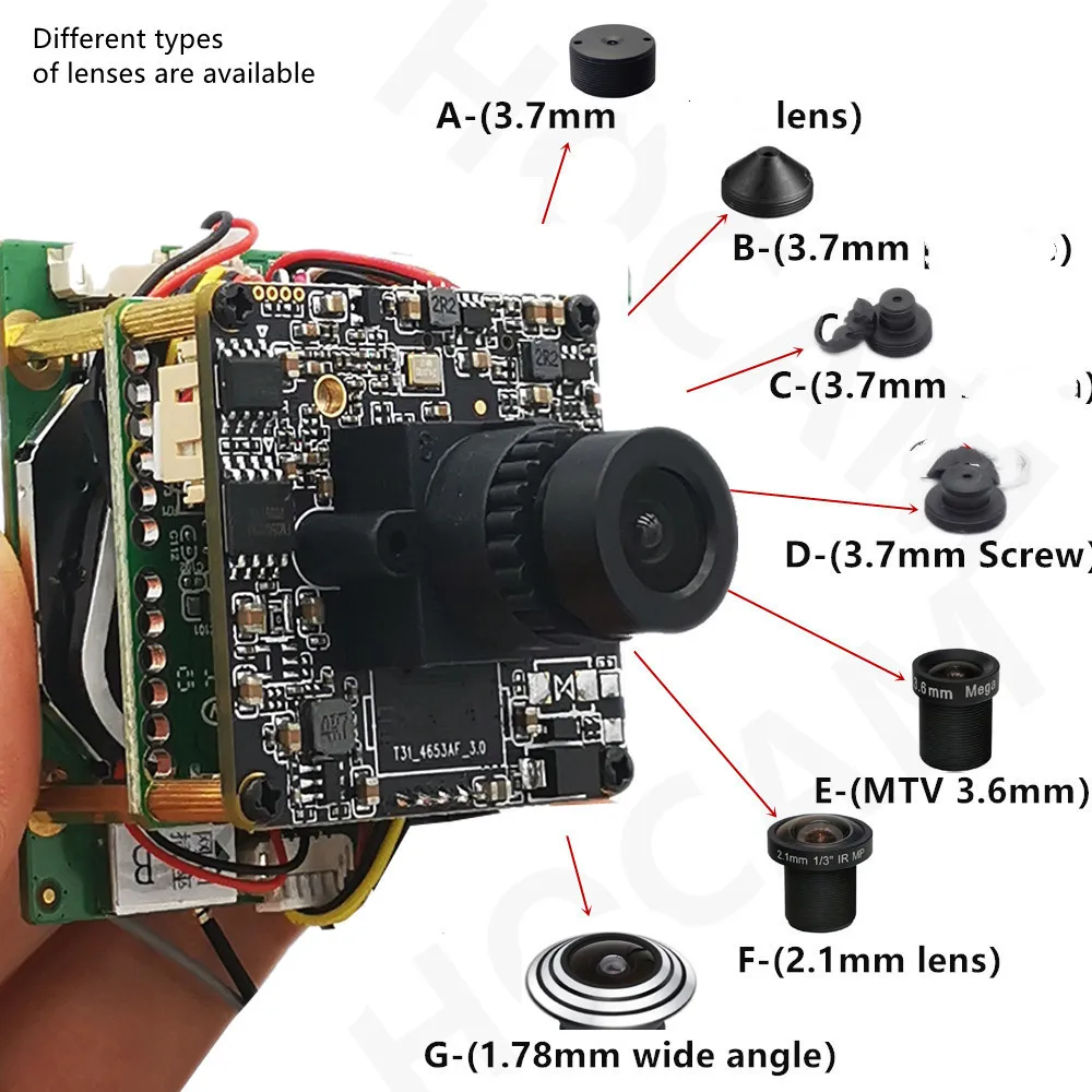 ムーブ　カメラ 4 Megapixels 52x Optical Zoom Network Ultra Starlight Camera