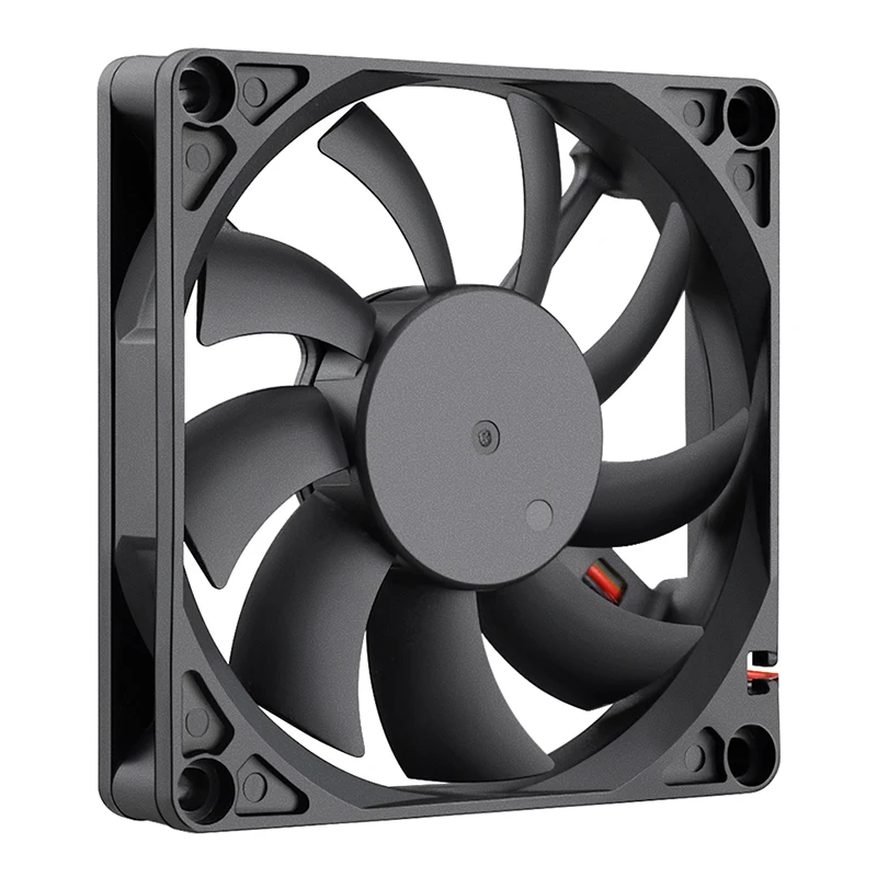Gdstime-ventilador Axial Pinos 8cm dc 12v 24v 80x15 mm Rolamento de Esferas Duplo Caixa de pc 80x80x15 mm 8015 Pino 2 - Imagem 3