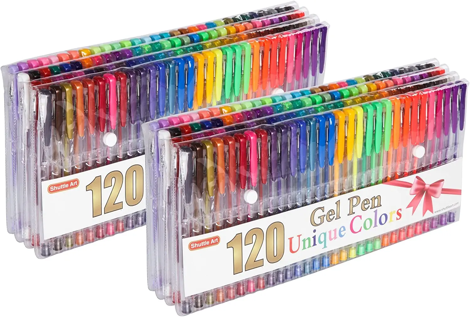 120 unique colors gel pens gel