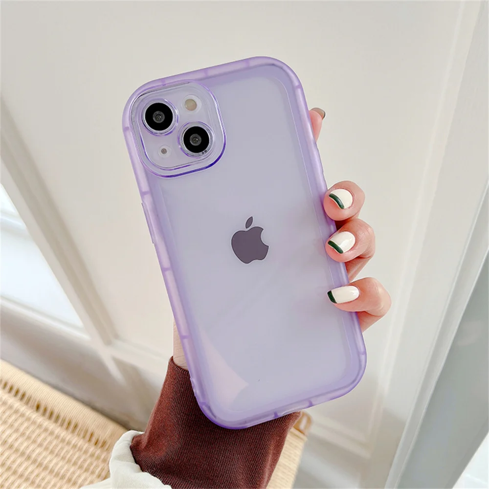 iphone 12 pro max clear case Ottwn Transparent Camera Protection Phone Case For iPhone 13 Pro Max 11 12 XS XR X 7 8 Plus Shockproof Bumper Soft Clear Cover cute iphone 12 pro max cases