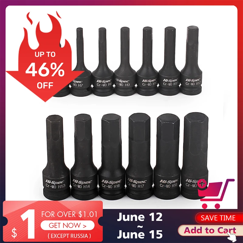 1/2 Universal Impact Wrench Socket Adapter Cr MO Wrench Adapter Spanner