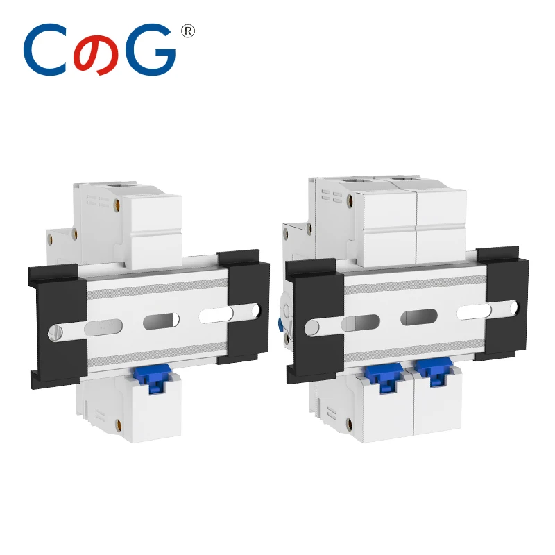 CG DZ47N 1P/2P 6A 10A 16A 20A 25A 32A 40A 50A 63A Circuit Breaker 120/240V MCB Din Rail Mount AC Disconnect Switch