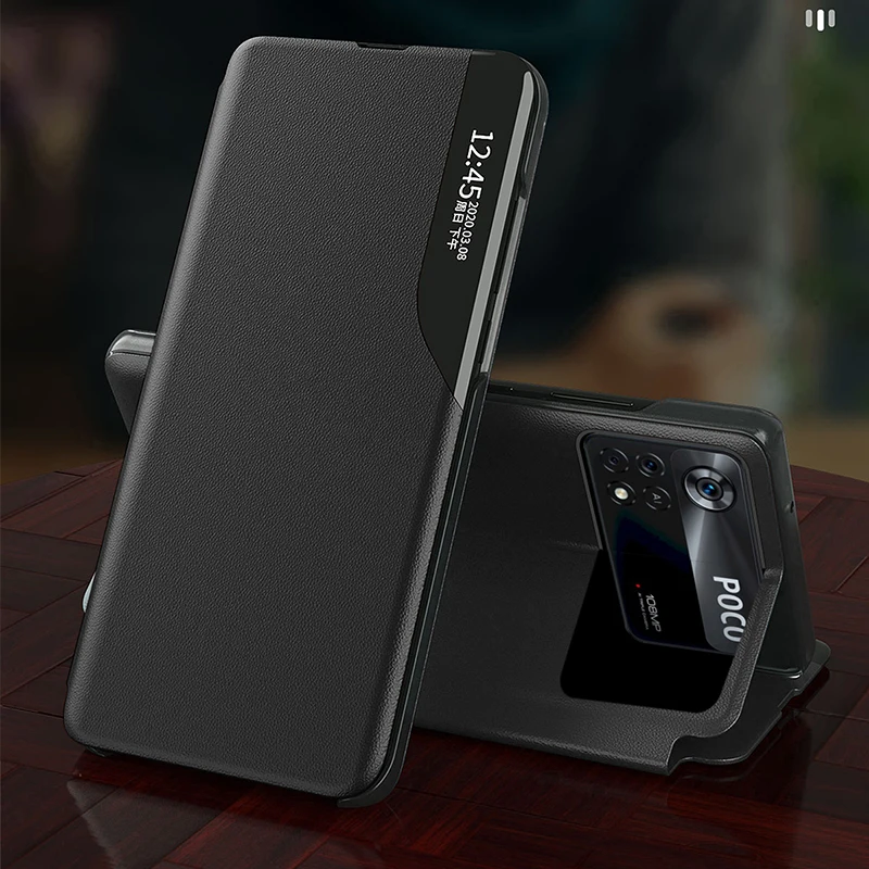TIANCI Cover Per Xiaomi Poco X3 Pro / NFC - Flip In Pelle Con Rose E Farfalle - Portafoglio E Supporto