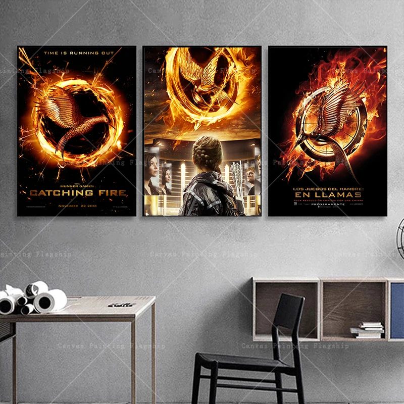 Catching Fire Movie Poster Katniss