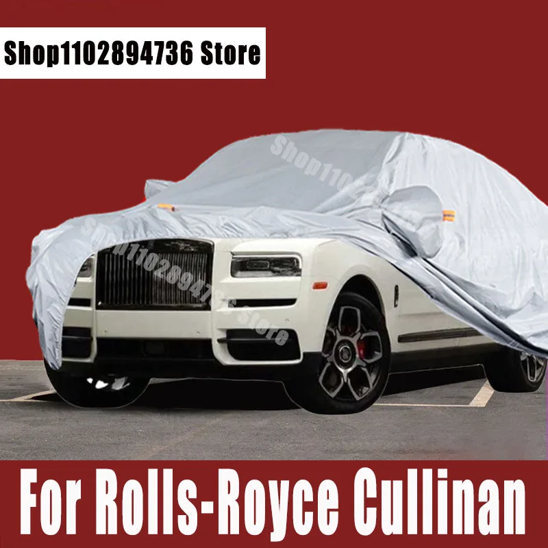 Водонепроницаемый всесезонный защитный автомобильный чехол для Royce Cullinan, снегозащитный, ветрозащитный