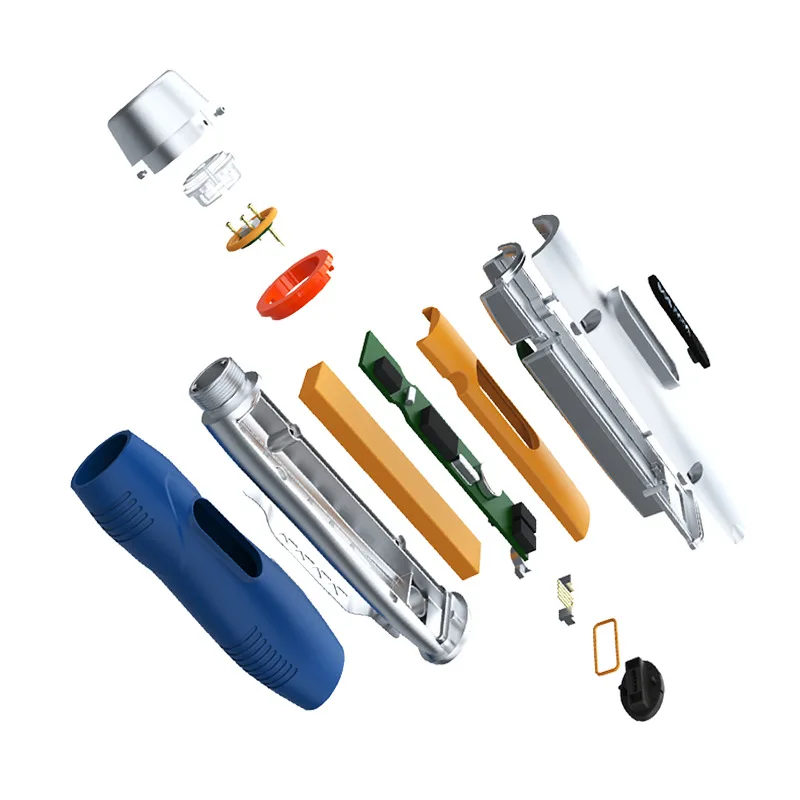 WM-5000ES Patrol Stick Contact Multi-functional Electronic Patrol Instrument Glare Flashlight Alarm Clock Device