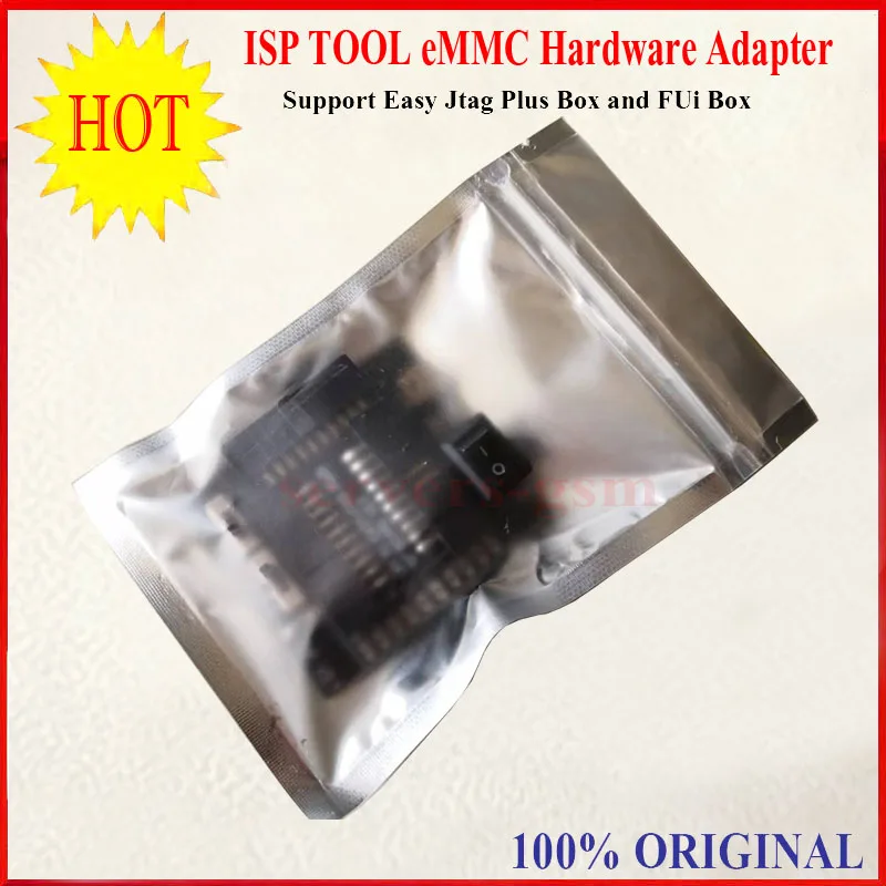 새로운 EASYJTAG EMMC 2 in 1 ISP 어댑터 도구, Z3X-Easy Jtag Plus 및 FUI Box 지원