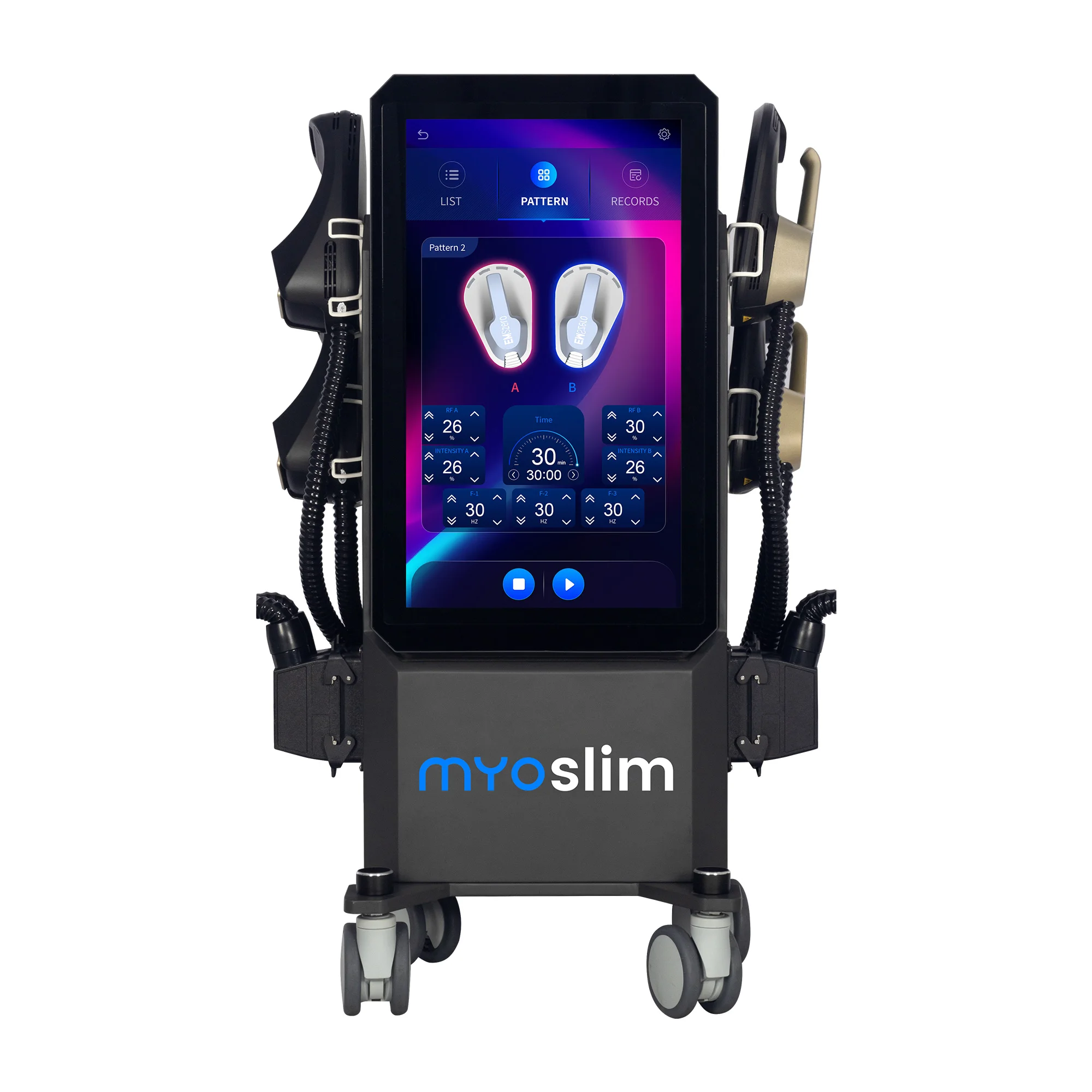 6500W High Power myoslim EMS Body Sculpt Machine – Professional Muscle Building Fat Burning Body Contouring Equipment 3