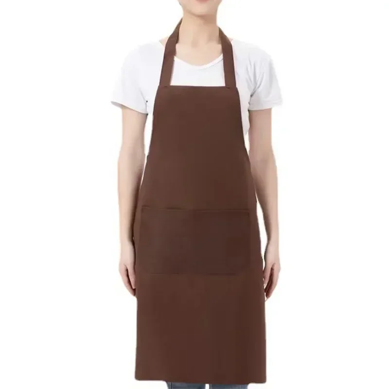 Adjustable Unisex Cooking Apron with Pockets