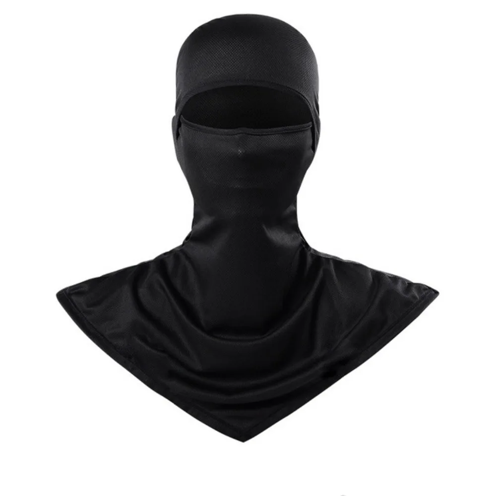 Balaclava Hat Sweat Absorption Long Skiing Men Women Motorcycle Fishing Neck Covers Mesh Face Cover Hiking Scarves