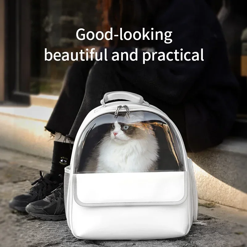 

Pet Bag Space Cat Outing Breathable Portable Travel Transparent Carrier Backpack Kitten Handbag Dogs Carrying Puppy