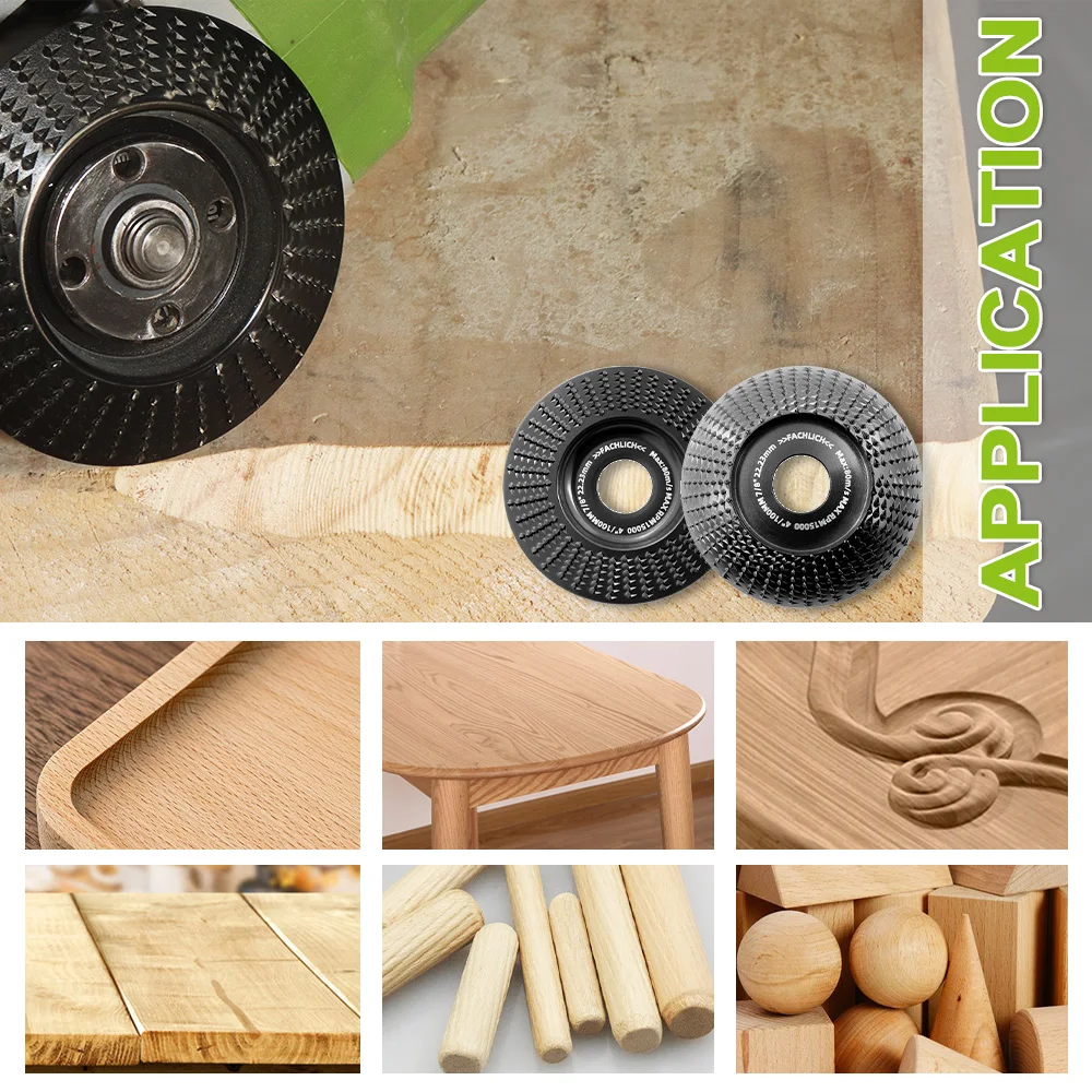 4inch Wood Grinding Wheel Cup Wheel Milling Disc Plate Carving Profile Plain Bevel Bowl Abrasive Tool Angle Grinder abrasive wheel,grinding wheel
