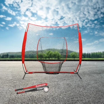 Baseball Softball Hitting Pitching Net Baseball Backstop Practice Net for Pitching Batting Catching Indoor Outdoor with CarryBag 1