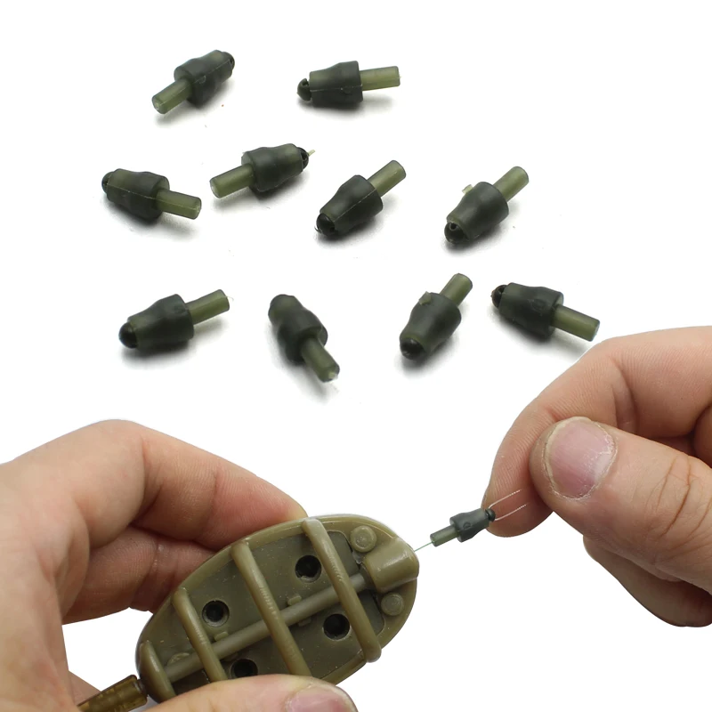 10pcs Method Feeder Inline Quick Bead Carp Fishing Accessories
